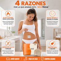 SlimNova™ Parches Naturales que ayudan a Quemar Grasa y Disminuir la Ansiedad por Comer