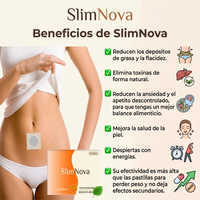 SlimNova™ Parches Naturales que ayudan a Quemar Grasa y Disminuir la Ansiedad por Comer