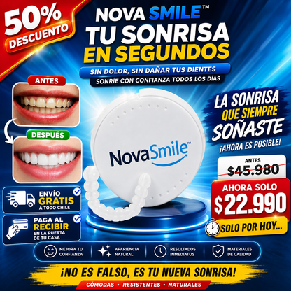 NovaSmile™ - Sonrisa perfecta y confianza instantánea